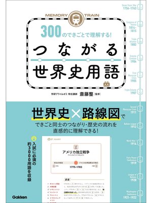 cover image of MEMORY TRAIN 300のできごとで理解する!つながる世界史用語